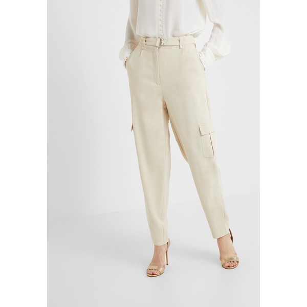 Bruuns Bazaar ISOLDE DAGMAR PANT Spodnie materiałowe almond beige BR321A025