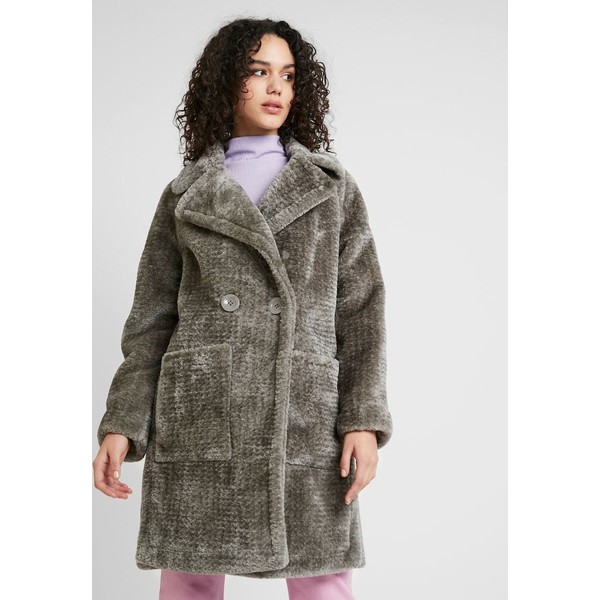 Miss Selfridge OVERCOAT Płaszcz zimowy grey MF921U024