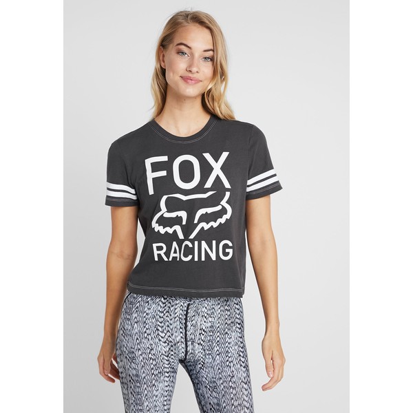 Fox Racing ESTABLISHED TEE T-shirt z nadrukiem dark grey FO441D00I
