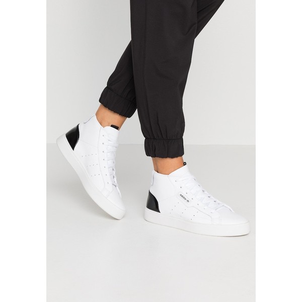 adidas Originals SLEEK MID Sneakersy wysokie footwear white/core black AD111A0TB