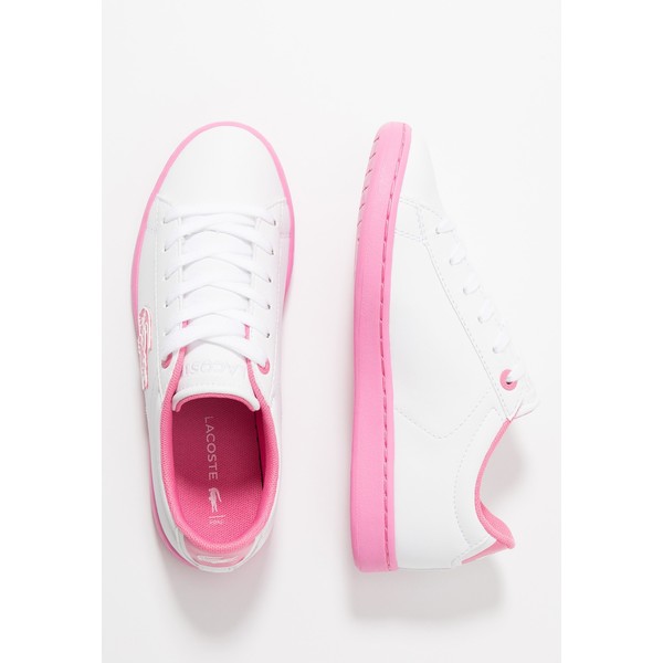 Lacoste CARNABY EVO Sneakersy niskie white/pink LA213D01T