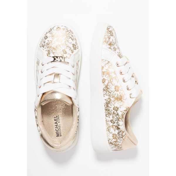 MICHAEL Michael Kors ZIA IVY FLORAL Sneakersy niskie white/gold MK113D005
