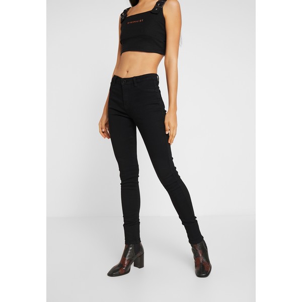 Missguided Tall ANARCHY RISE Jeansy Skinny Fit black MIG21N013
