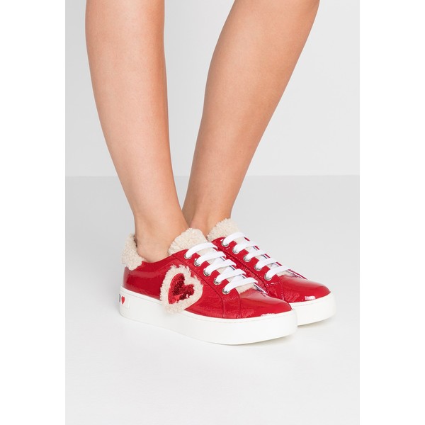 Love Moschino Sneakersy niskie red LO911A02W