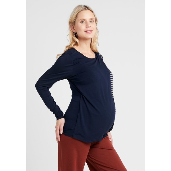 Esprit Maternity NURSING Bluzka z długim rękawem night blue ES929G0CY