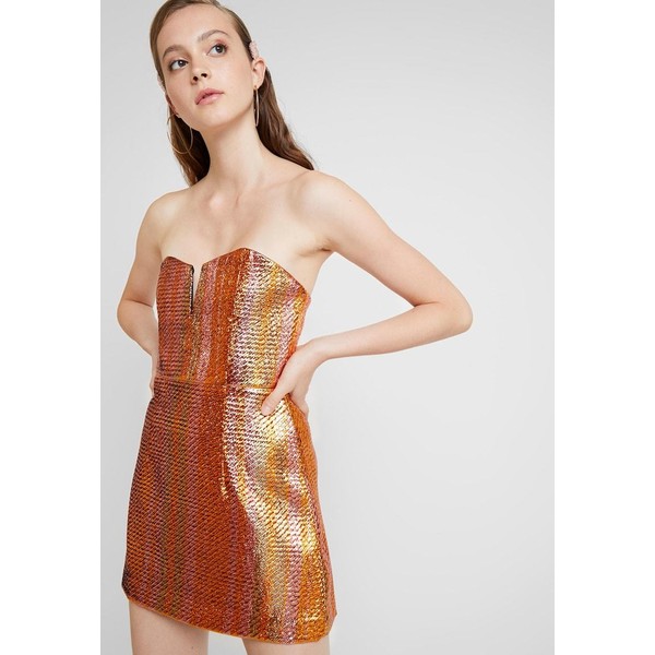 Alice McCall ELECTRIC NIGHTS MINI DRESS Sukienka koktajlowa copper AM921C019