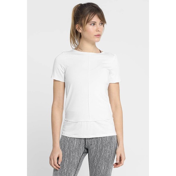 Curare Yogawear KURZARM BIESEN T-shirt basic white CY541D018