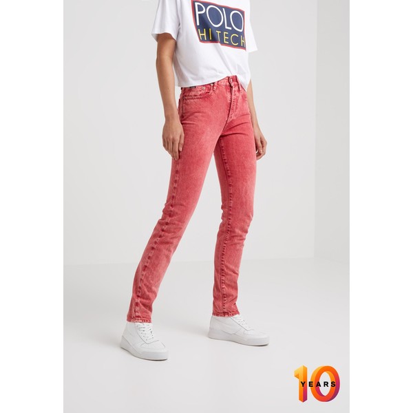 Polo Ralph Lauren HI TECH KIMBERLEY Jeansy Skinny Fit red PO221N02P
