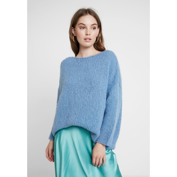 American Vintage BOOLDER Sweter bleu horizon AM221I04I
