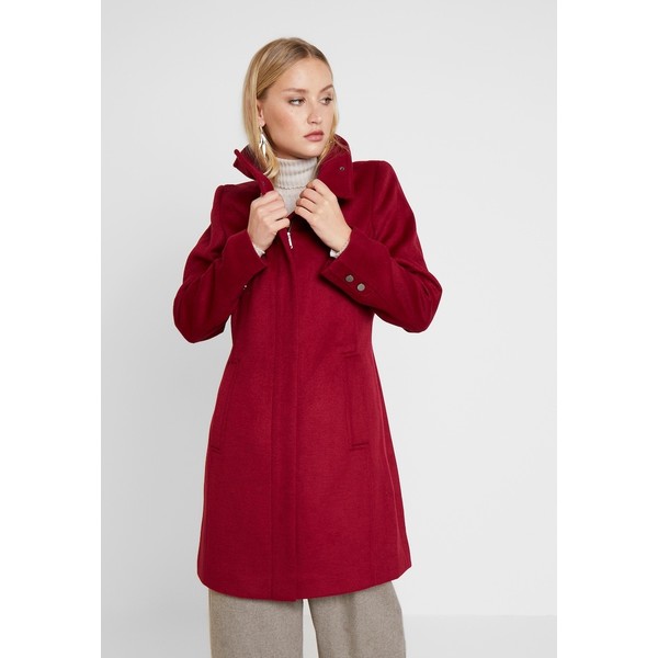 Esprit Collection FEMININE COAT Płaszcz wełniany /Płaszcz klasyczny dark red ES421U04U