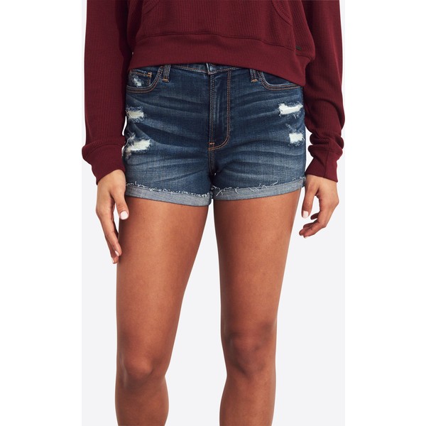 HOLLISTER Jeansy 'SB19-DK DST DBLRLL AS HR 3 IN SHORT' HOL0536001000001