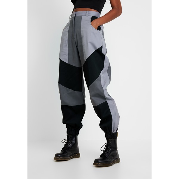 The Ragged Priest PRESSURE PANT Spodnie materiałowe grey/multi THJ21A01D