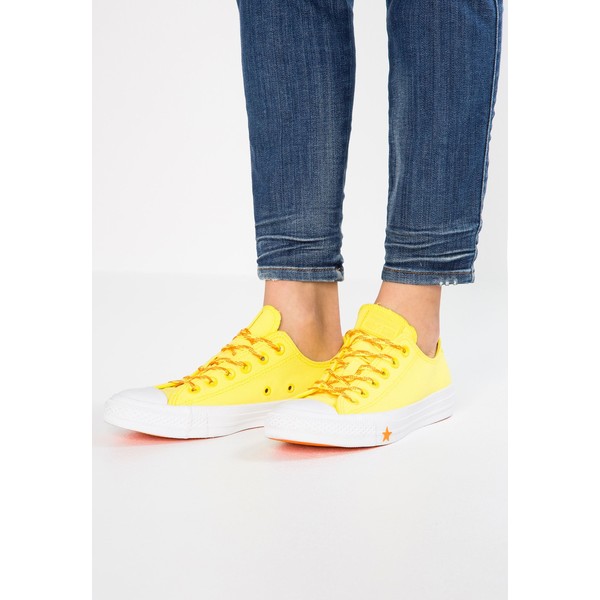Converse CHUCK TAYLOR Sneakersy niskie fresh yellow/orange rind/white CO411A0XV
