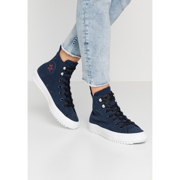 Converse CHUCK TAYLOR ALL STAR HIKER FINAL FRONTIER Sneakersy wysokie obsidian/white/black CO411A10U