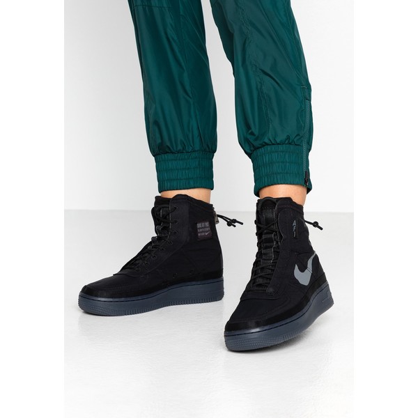 Nike Sportswear AIR FORCE 1 Sneakersy wysokie black/dark grey NI111A0IO