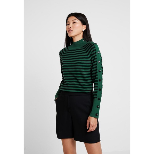 Calvin Klein EXTRAFINE Sweter green 6CA21I00U