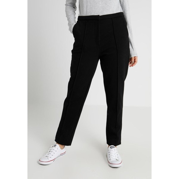 Selected Femme Petite SLFSUSANA PANT Spodnie materiałowe black SEL21A007