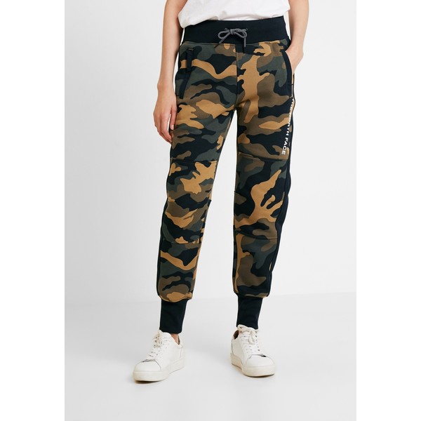 The North Face GRAPHIC PANT Spodnie treningowe dark green TH321A000
