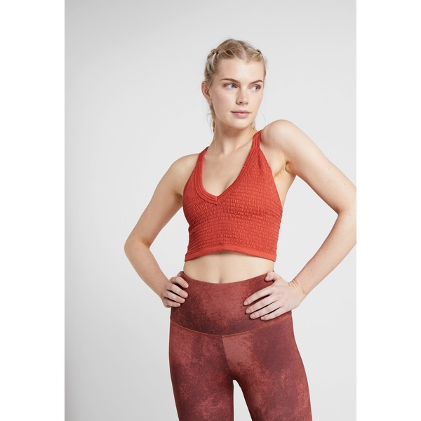Free People FP MOVEMENT BOXER CAMI Top red FP041D028