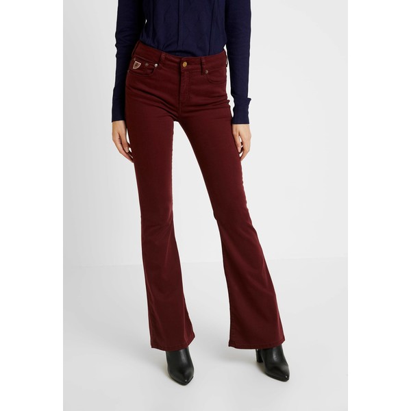 LOIS Jeans RAVAL Spodnie materiałowe burgundy 1LJ21A00P