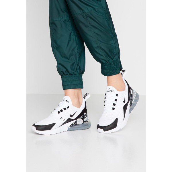 Nike Sportswear AIR MAX 270 Sneakersy niskie white/black/metallic silver NI111A0BA