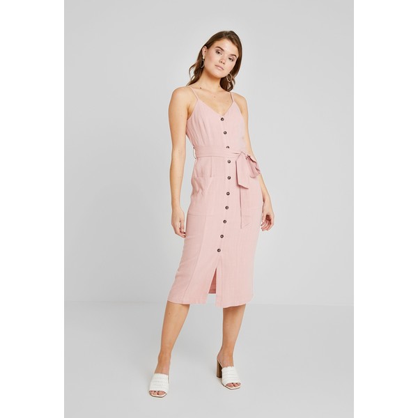 New Look BERMUDA BELTED MIDI Sukienka koszulowa powder pink NL021C11K