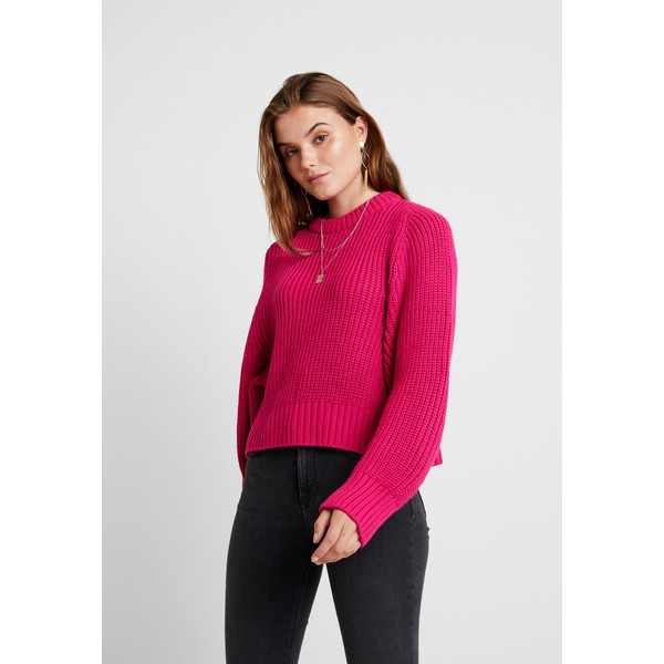 Topshop DEEP Sweter bright pink TP721I0JX