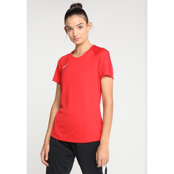 Nike Performance DRY T-shirt z nadrukiem university red/gym red/white N1241D0LL