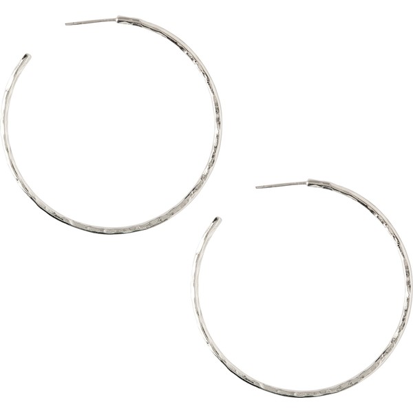Orelia Kolczyki 'Hammered Hoop Earrings' ORE0154001000001