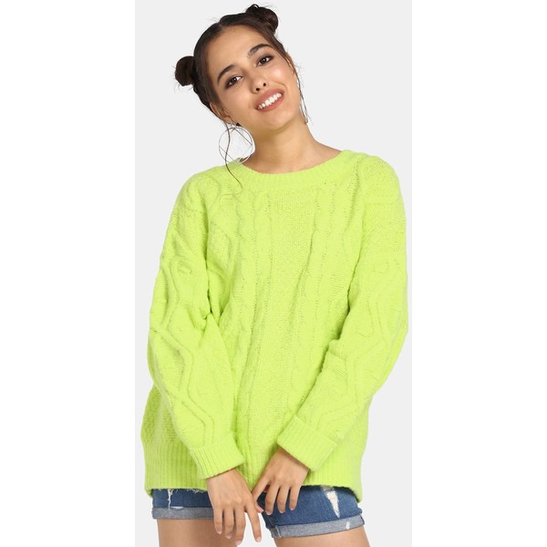 myMo Sweter neon green 1MY21I02T
