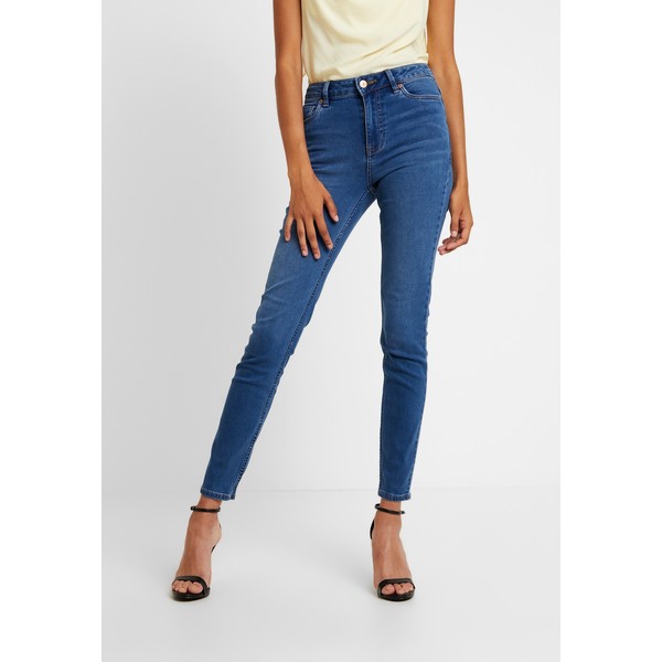 New Look Jeansy Skinny Fit mid blue NL021N0D1