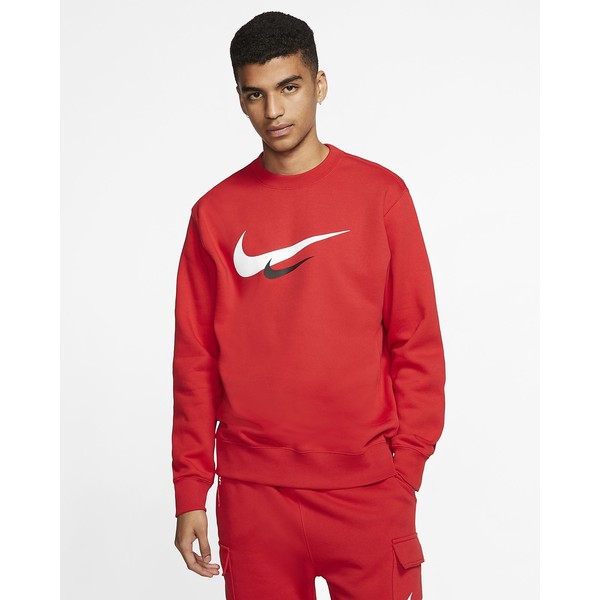 Nike Sportswear Męska klasyczna bluza Swoosh CW2185