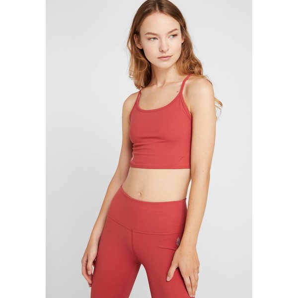 Free People FP MOVEMENT REVELATION CROP Top red FP041D02H