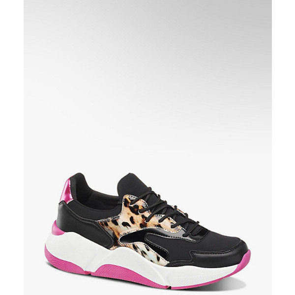 kolorowe sneakersy damskie Graceland na grubej podeszwie 11021416