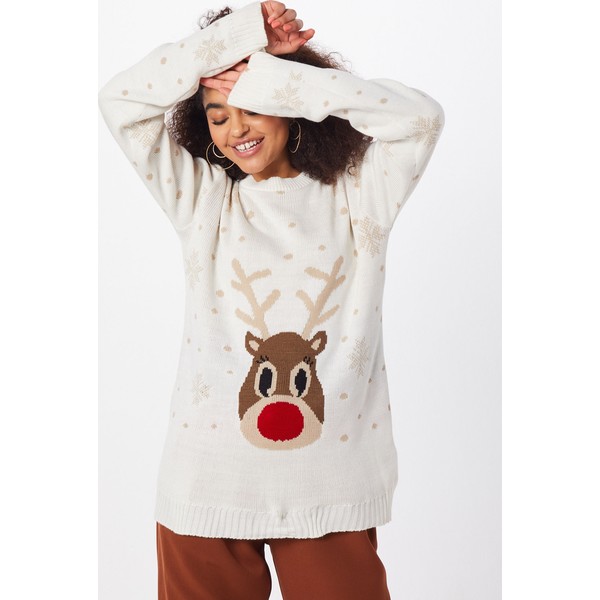 Boohoo Sweter 'Snowflake Reindeer Christmas' BOH0572001000001