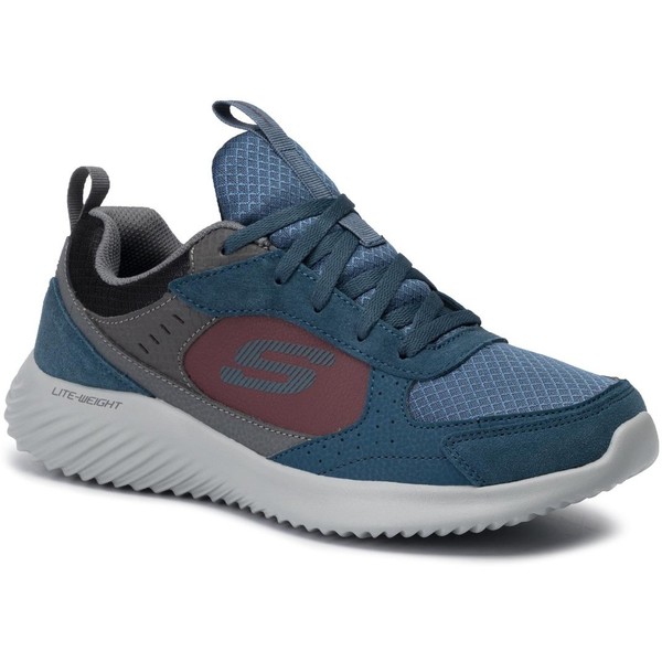 Obuwie sportowe Skechers BOUNDER-COURTHALL 52511 NVGY Niebieski