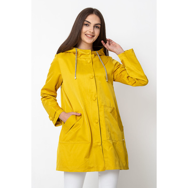 Quiosque Żółty wiosenny płaszcz 9HR002802
