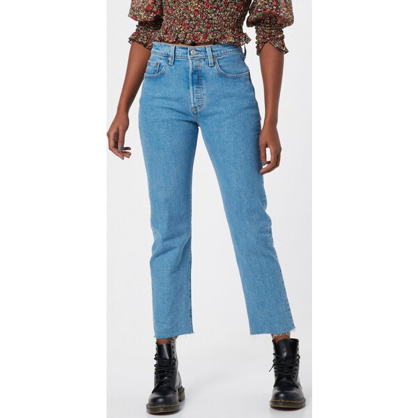 LEVI'S Jeansy '501® CROP' LEV0190014000018