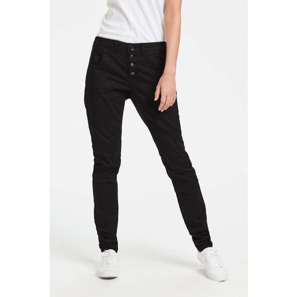 PULZ MELINA Jeansy Relaxed Fit black PUH21N00D