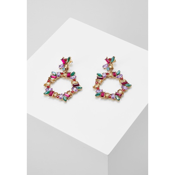 Pieces PCKAMILLE EARRINGS Kolczyki emerald PE351L0KW