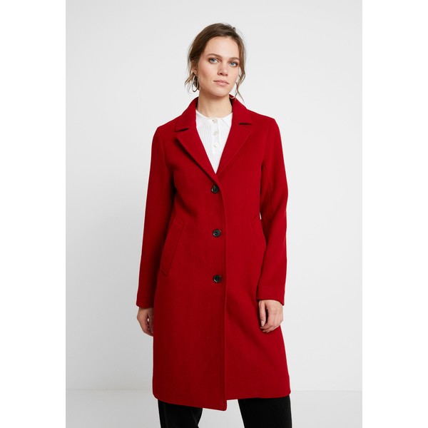 Abercrombie & Fitch DAD COAT Płaszcz wełniany /Płaszcz klasyczny red A0F21U010