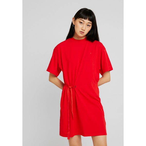 G-Star DISEM LOOSE DRESS Sukienka z dżerseju acid red GS121C08I
