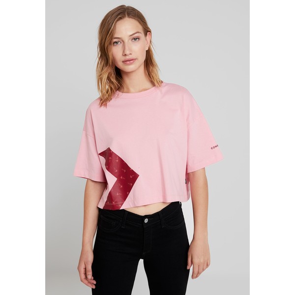 Converse STARWARE TEE T-shirt z nadrukiem coastal pink CO421D07B