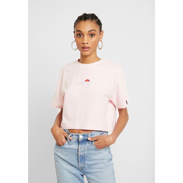 Ellesse FIREBALL T-shirt z nadrukiem light pink EL921D026