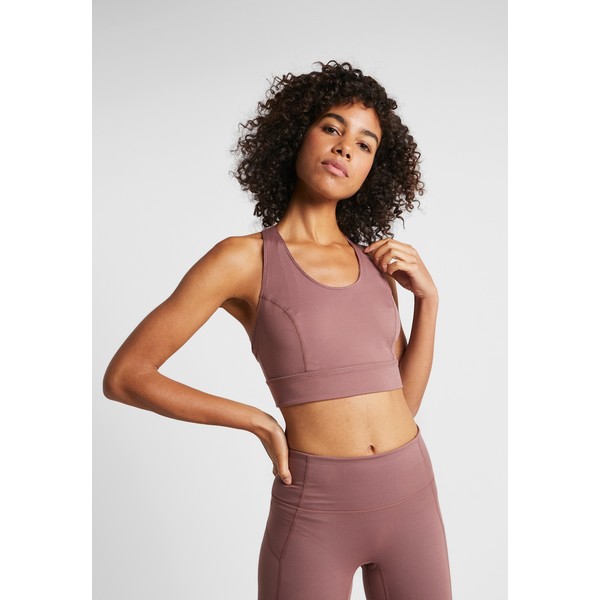 Free People FP MOVEMENT LIGHT SYNERGY CROP Top chocolate FP041D02I