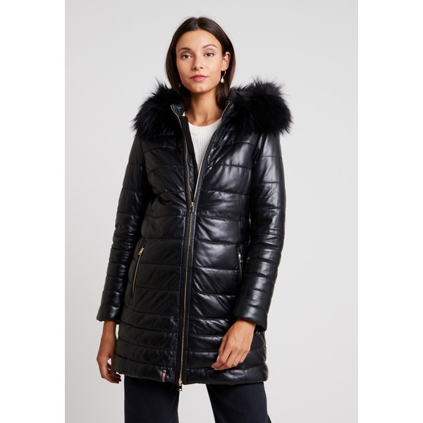 Oakwood MARIA LUXE Płaszcz zimowy black OA121U039
