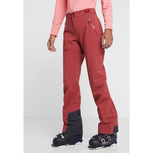 Haglöfs STIPE PANT WOMEN Spodnie materiałowe brick red H2741E013