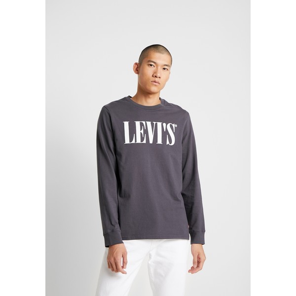 Levi's® LS RELAXED GRAPHIC TEE Bluzka z długim rękawem 90's serif logo ls forged iron LE222O064