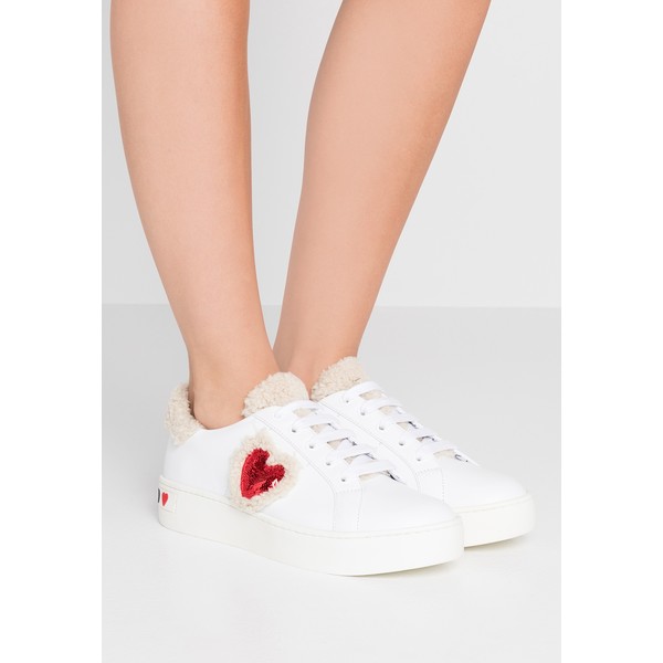 Love Moschino Sneakersy niskie white LO911A02X