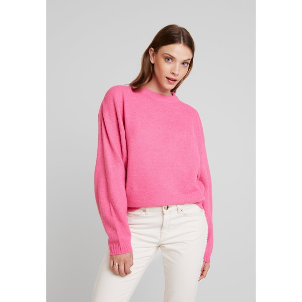 Nly by Nelly SLEEVE FOCUS Sweter cerise NEG21I001